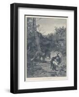 The Fate of Our Christmas Goose-null-Framed Premium Giclee Print