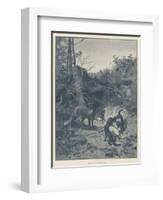 The Fate of Our Christmas Goose-null-Framed Premium Giclee Print