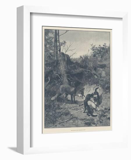 The Fate of Our Christmas Goose-null-Framed Premium Giclee Print