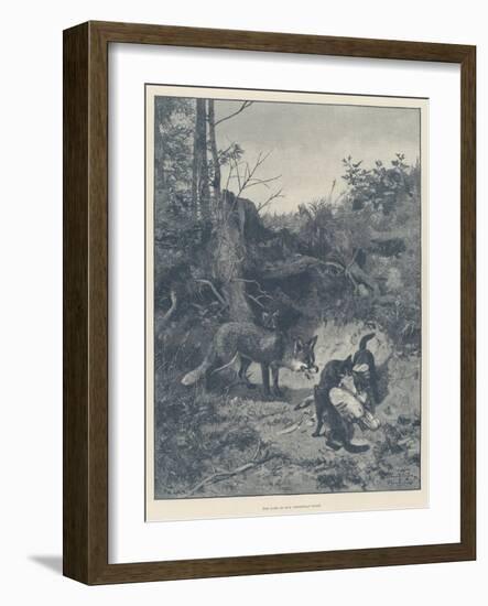 The Fate of Our Christmas Goose-null-Framed Giclee Print