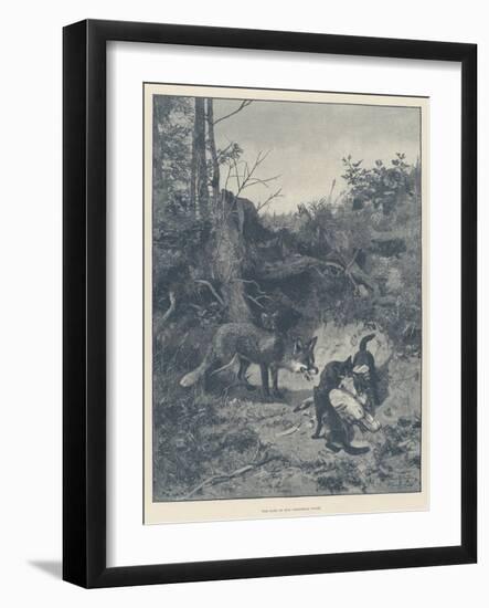 The Fate of Our Christmas Goose-null-Framed Giclee Print