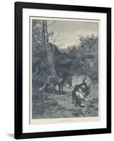 The Fate of Our Christmas Goose-null-Framed Giclee Print