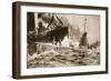 The Fate of 'U14', Hammered by a British Trawler, from 'The Illustrated War News'-null-Framed Giclee Print