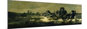 The Fates, 1819-23-Francisco de Goya-Mounted Giclee Print