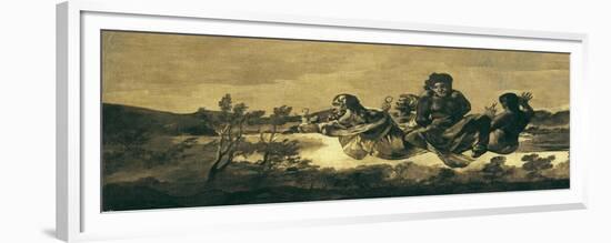 The Fates-Francisco de Goya-Framed Premium Giclee Print