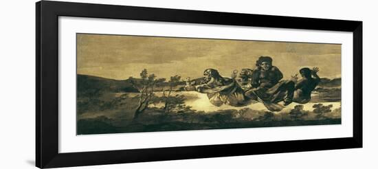 The Fates-Francisco de Goya-Framed Art Print