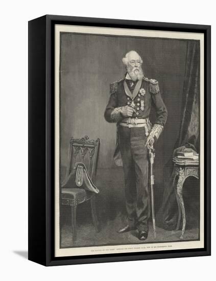 The Father of the Fleet, Admiral Sir Provo Wallis, Gcb, Now in His Hundredth Year-null-Framed Stretched Canvas