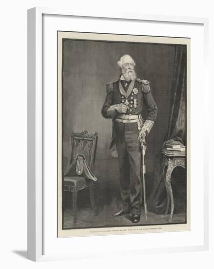 The Father of the Fleet, Admiral Sir Provo Wallis, Gcb, Now in His Hundredth Year-null-Framed Giclee Print