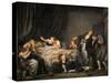 The Father's Curse: the Son Punished-Jean-Baptiste Greuze-Stretched Canvas