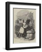 The Father's Grave-John Callcott Horsley-Framed Giclee Print