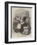 The Father's Grave-John Callcott Horsley-Framed Giclee Print