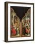 The Fathers of the Church and the Donors, from the Triptych of the Immaculate Conception-Jean The Elder Bellegambe-Framed Giclee Print