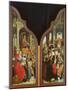 The Fathers of the Church and the Donors, from the Triptych of the Immaculate Conception-Jean The Elder Bellegambe-Mounted Giclee Print