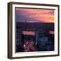 The Fatih Mosque at Sunset with the Golden Horn-Alex Saberi-Framed Photographic Print