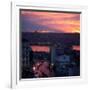 The Fatih Mosque at Sunset with the Golden Horn-Alex Saberi-Framed Photographic Print