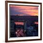 The Fatih Mosque at Sunset with the Golden Horn-Alex Saberi-Framed Photographic Print