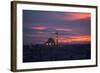 The Fatih Mosque at Sunset-Alex Saberi-Framed Photographic Print