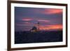 The Fatih Mosque at Sunset-Alex Saberi-Framed Photographic Print