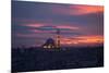 The Fatih Mosque at Sunset-Alex Saberi-Mounted Photographic Print