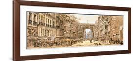 The Faubourg and the Porte Saint-Denis, 1801-Thomas Girtin-Framed Giclee Print