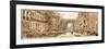 The Faubourg and the Porte Saint-Denis, 1801-Thomas Girtin-Framed Giclee Print