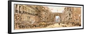 The Faubourg and the Porte Saint-Denis, 1801-Thomas Girtin-Framed Giclee Print