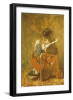 The Favorite Doll-Hermann Kaulbach-Framed Giclee Print