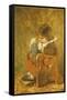 The Favorite Doll-Hermann Kaulbach-Framed Stretched Canvas