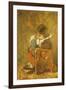 The Favorite Doll-Hermann Kaulbach-Framed Giclee Print