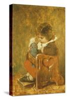 The Favorite Doll-Hermann Kaulbach-Stretched Canvas