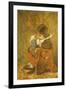 The Favorite Doll-Hermann Kaulbach-Framed Giclee Print