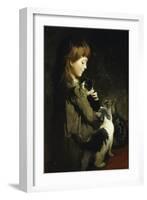 The Favorite Kitten-Abbott Handerson Thayer-Framed Giclee Print