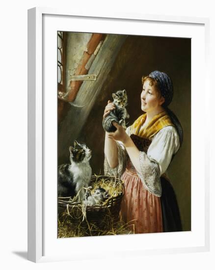 The Favorite-Wilhelm Schutze-Framed Giclee Print