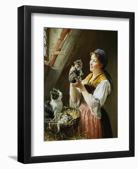 The Favorite-Wilhelm Schutze-Framed Giclee Print