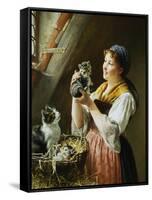 The Favorite-Wilhelm Schutze-Framed Stretched Canvas