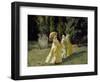 The Favorites in the Park, 1870-Cesare Biseo-Framed Giclee Print