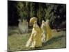 The Favorites in the Park, 1870-Cesare Biseo-Mounted Giclee Print