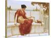 The Favourite, 1901-John William Godward-Stretched Canvas