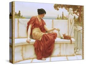 The Favourite, 1901-John William Godward-Stretched Canvas