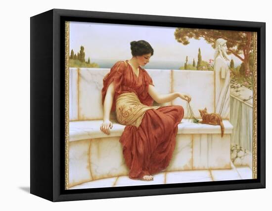 The Favourite, 1901-John William Godward-Framed Stretched Canvas