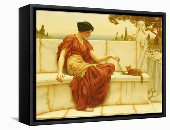 The Favourite, 1901-John William Godward-Framed Stretched Canvas