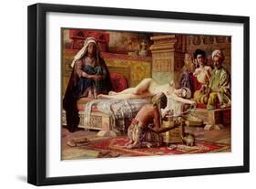 The Favourite of the Harem-Gyula Tornai-Framed Giclee Print