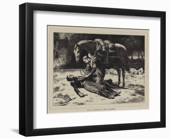 The Favourite of the Regiment-John Dawson Watson-Framed Giclee Print