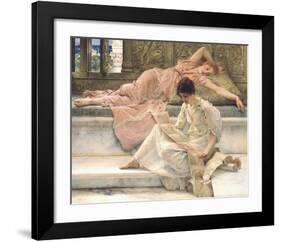 The Favourite Poet, 1888-Sir Lawrence Alma-Tadema-Framed Premium Giclee Print