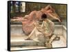 The Favourite Poet, 1888-Sir Lawrence Alma-Tadema-Framed Stretched Canvas