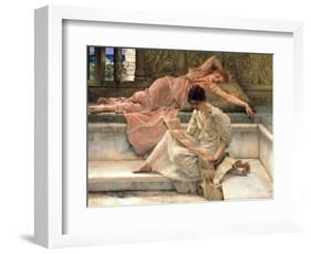 The Favourite Poet, 1888-Sir Lawrence Alma-Tadema-Framed Giclee Print