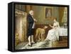 The Favourite-George Goodwin Kilburne-Framed Stretched Canvas