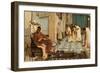 The Favourites of Emperor Honorius, C.1883-John William Waterhouse-Framed Giclee Print