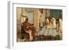 The Favourites of Emperor Honorius, C.1883-John William Waterhouse-Framed Giclee Print