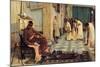 The Favourites of the Emperor Honorius, 1883-John William Waterhouse-Mounted Giclee Print